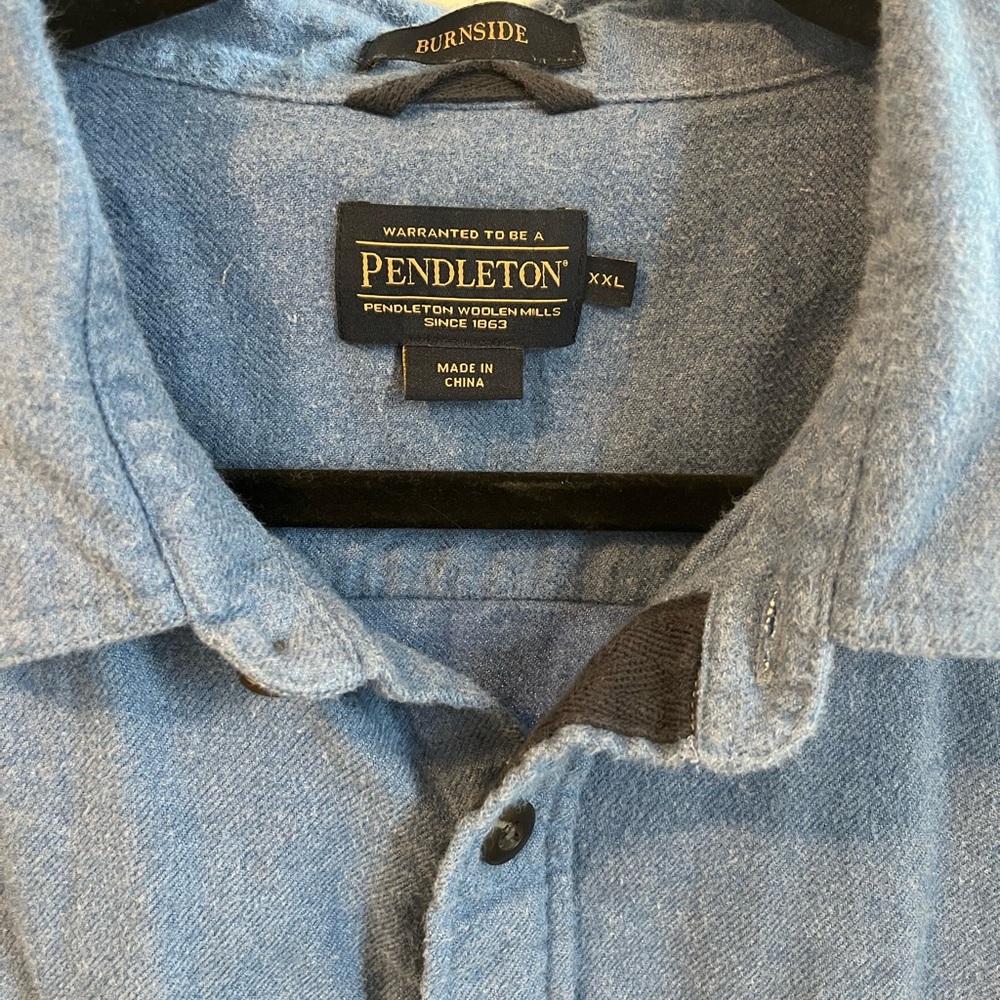 Pendleton Cotton Button-Down Shirt - image 3